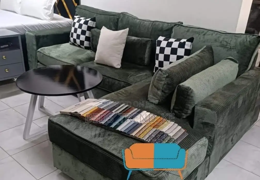 Cloud-Like 6 Seater L Seat Sofa Set
