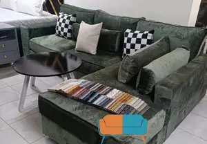 Cloud-Like 6 Seater L Seat Sofa Set