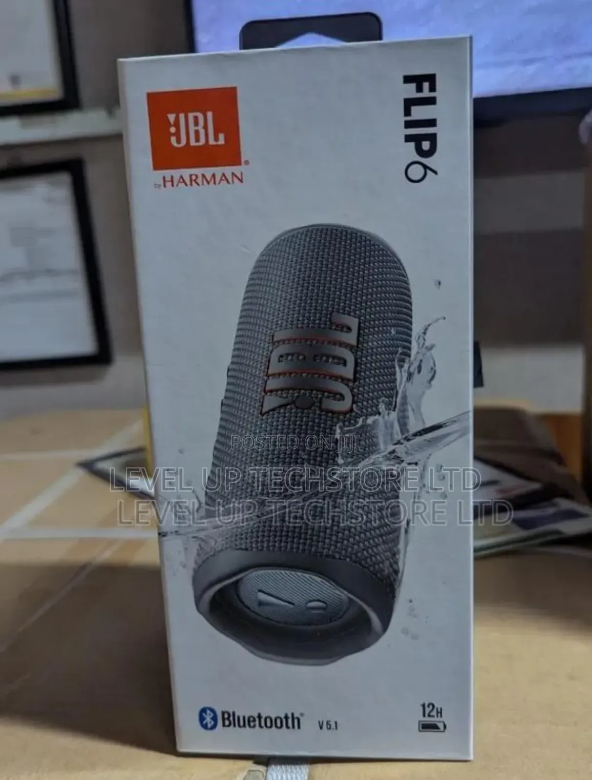 JBL Flip 6 - Portable Bluetooth Speaker (Blue)