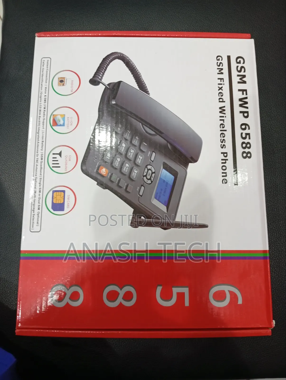 GSM Deskphone FWP 6588- GSM Fixed Wireless Dual Sim Phone