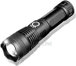 Rechargeable Led Flashlight 2700 Lumens Zoomable Torch