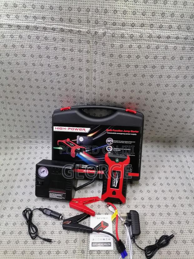 High Power Car Jump Starter With Air Compressor[]