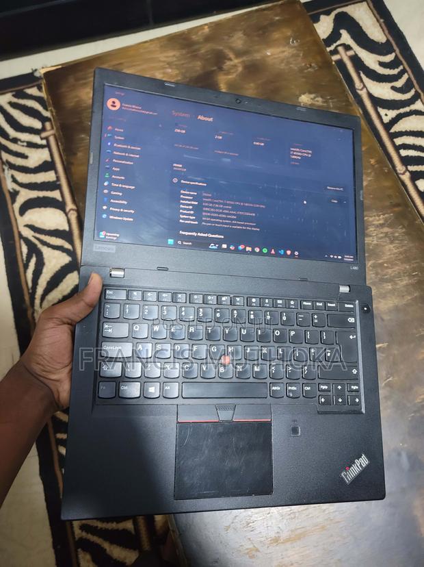 Laptop Lenovo ThinkPad L480 8GB Intel Core I7 SSD 256GB - thumbnail 3