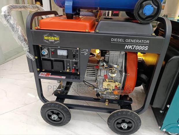 Hisaki Diesel Generator 7000s - main view