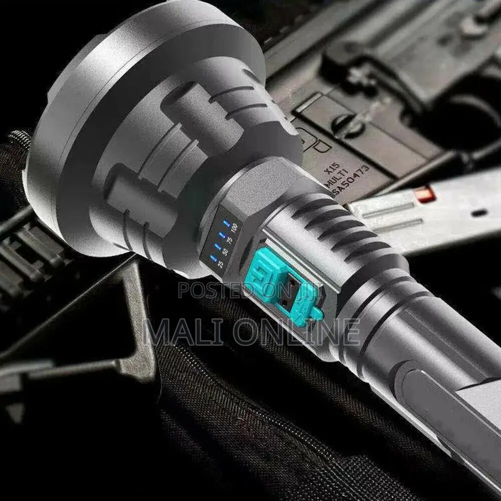 Rechargeable Tactical Led Flashlight 1000m Beam Waterproof