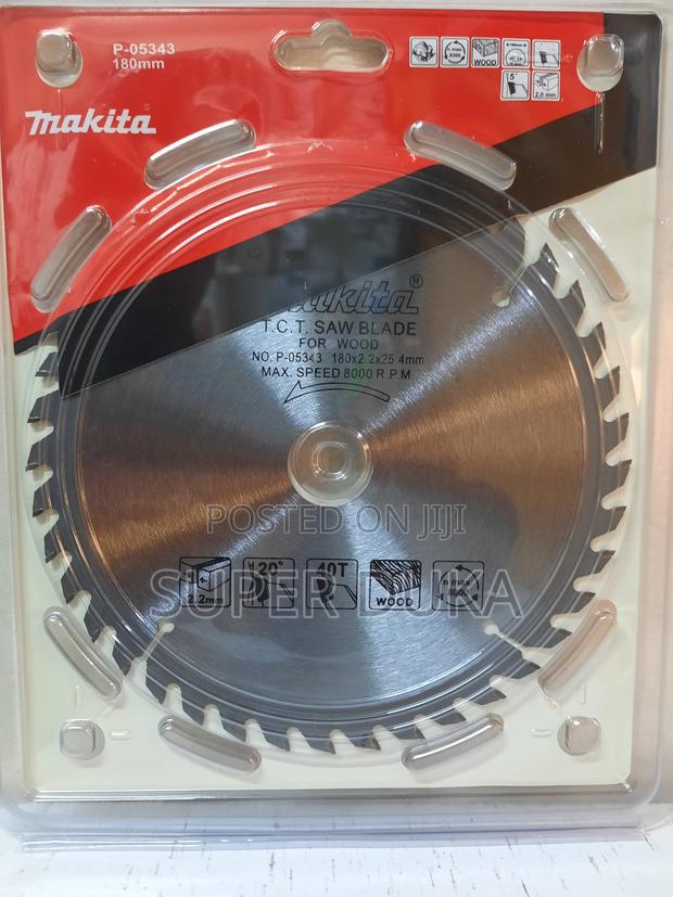 Makita Circular Saw Blade.7 Inch/180mm.40t.25.4mm Bore