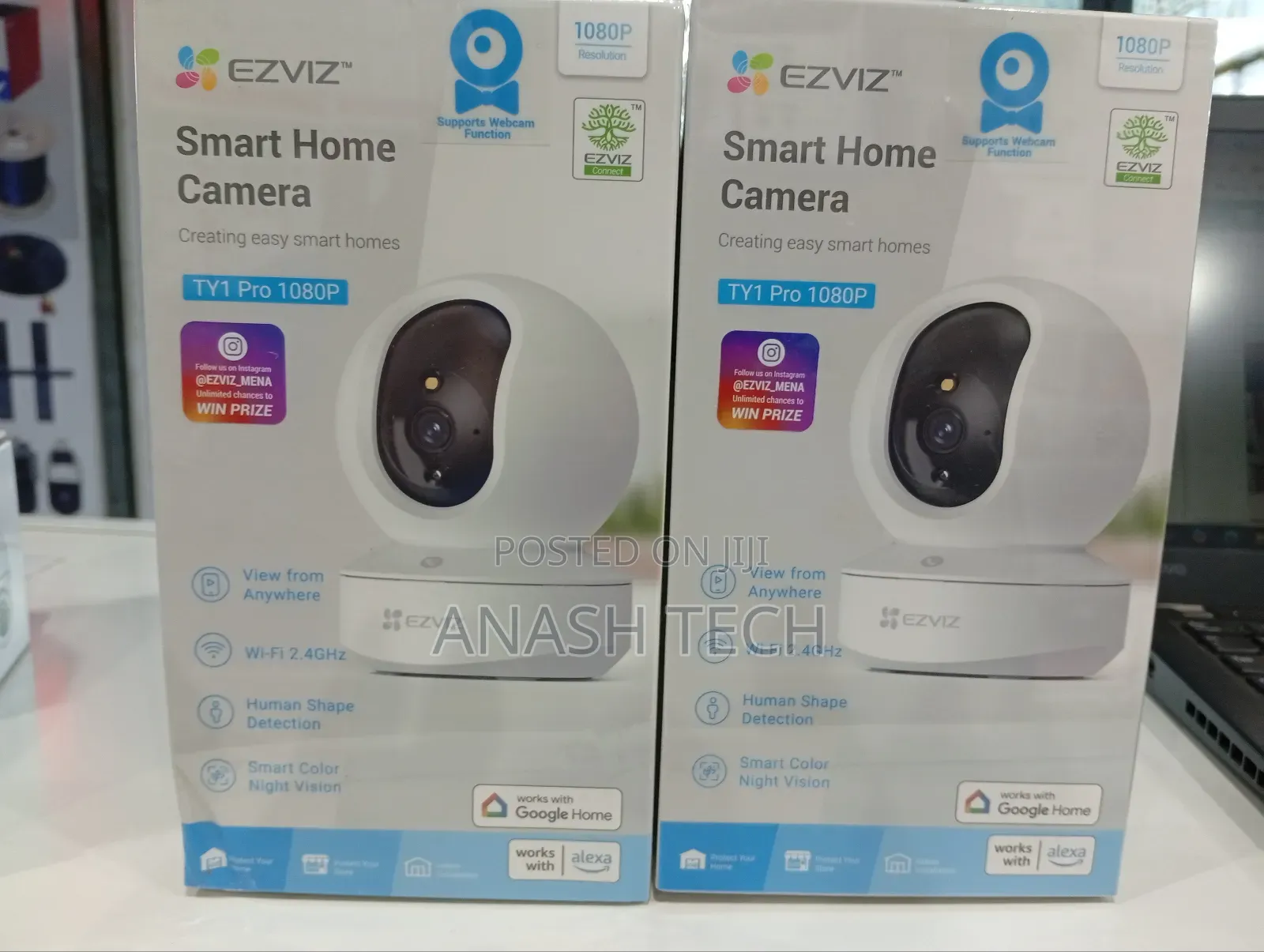 New Ezviz Ty1 Pro Wifi Smart Security Camera Cctv.