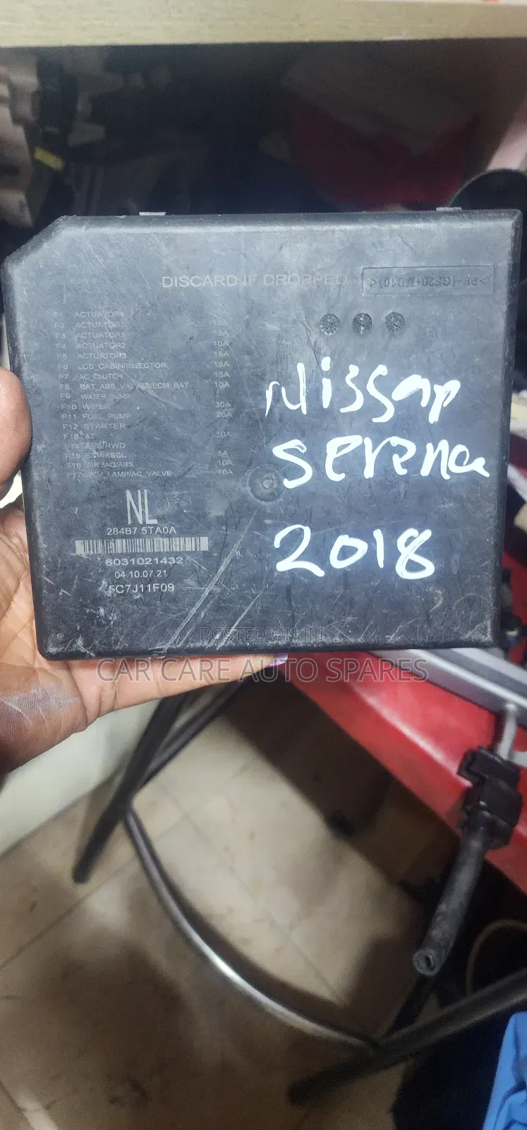 Fuse Box Nissan Serena 2016