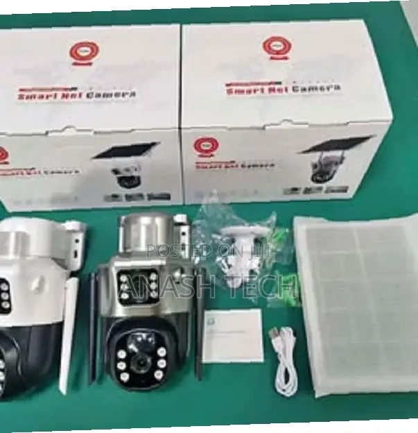 Solar CCCTV Camera Dual Lence 4g CCTV Camera New
