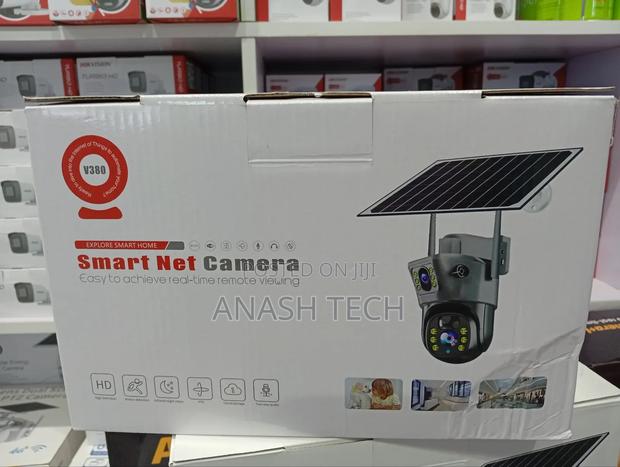 4g Enabled Solar Security CCTV Camera Dual Lence - thumbnail 2