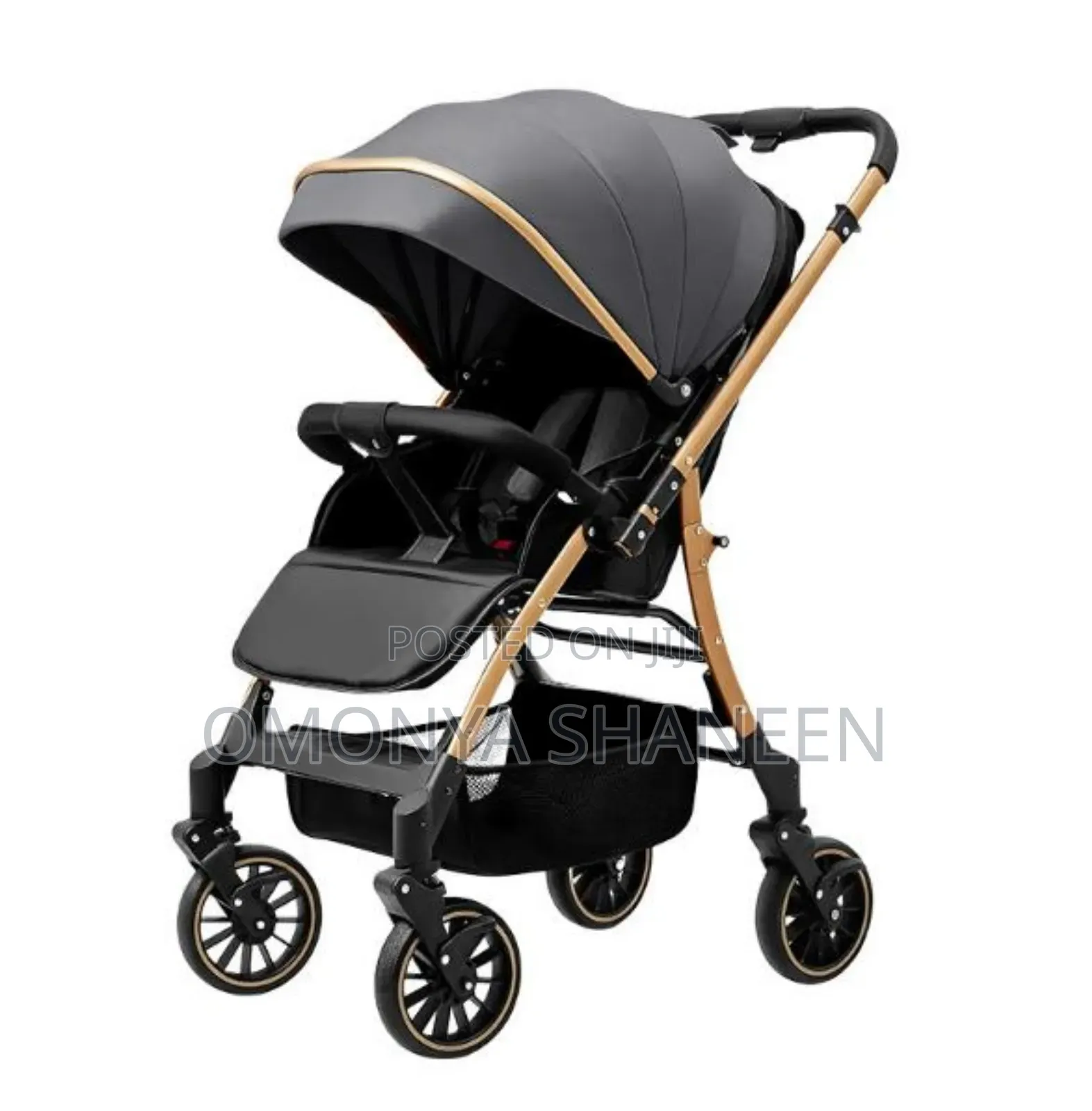 One Hand Folding Reversible Lightweight Stroller