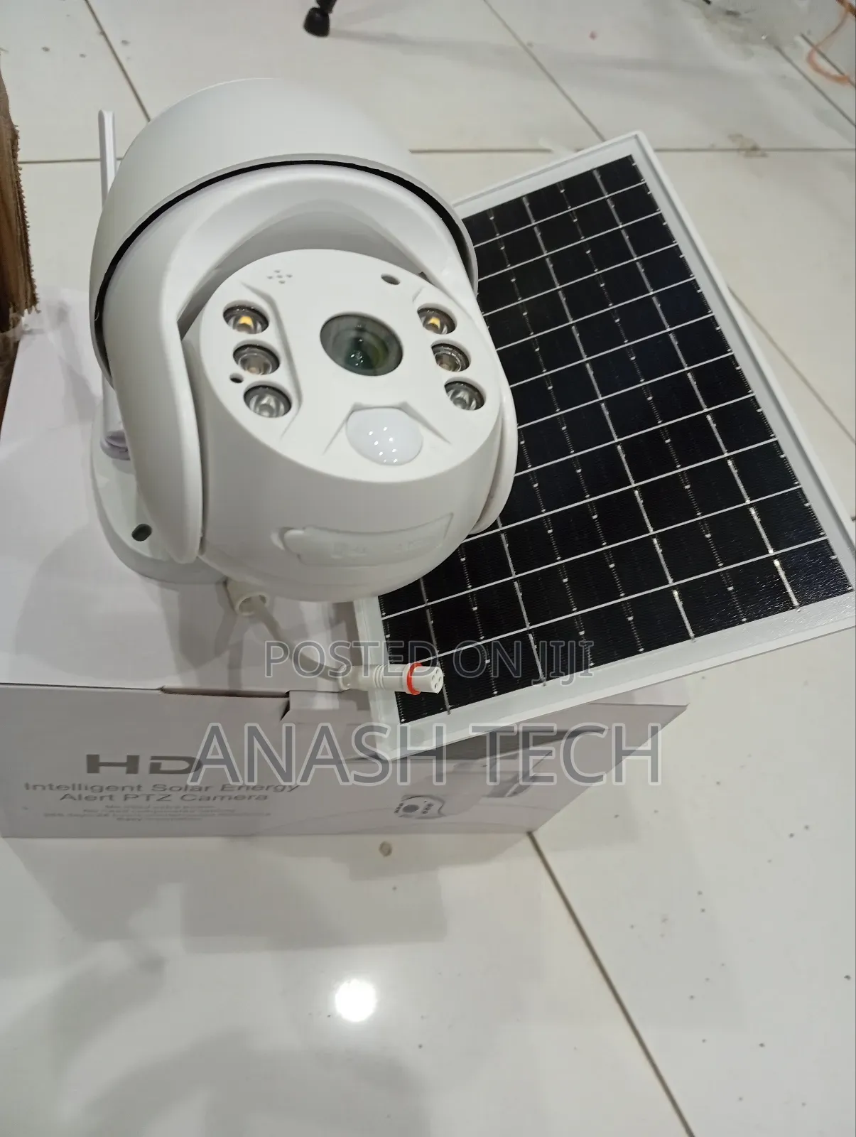Ubox 4g Solar Powered Night Vision CCTV Camera >4mp