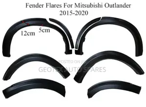 Mitsubishi Outlander Fender Flares Moulding