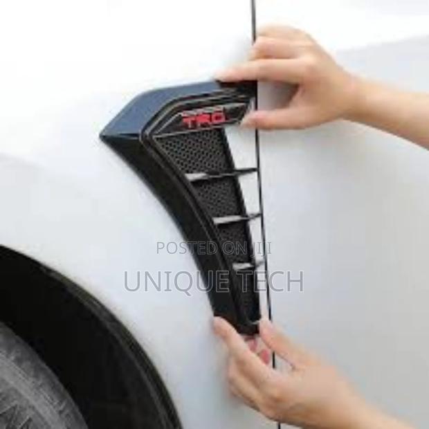 Car Side Vent Decoration/ 2pcs Black Side Vent Decorations