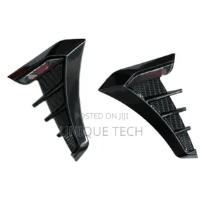 Black Side Air Vent Stickers/2pcs Pack Side Vent Decorations