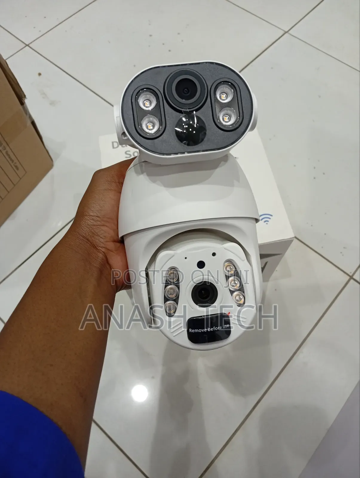 Quality 6mp Dual Lens 4g Simcard PTZ Solar Cameras Ubox