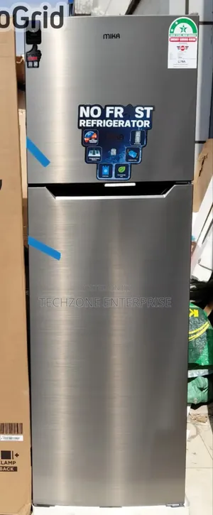 Mika Mrnf247xlb Fridge, 247l, 2 Door Top, No Frost