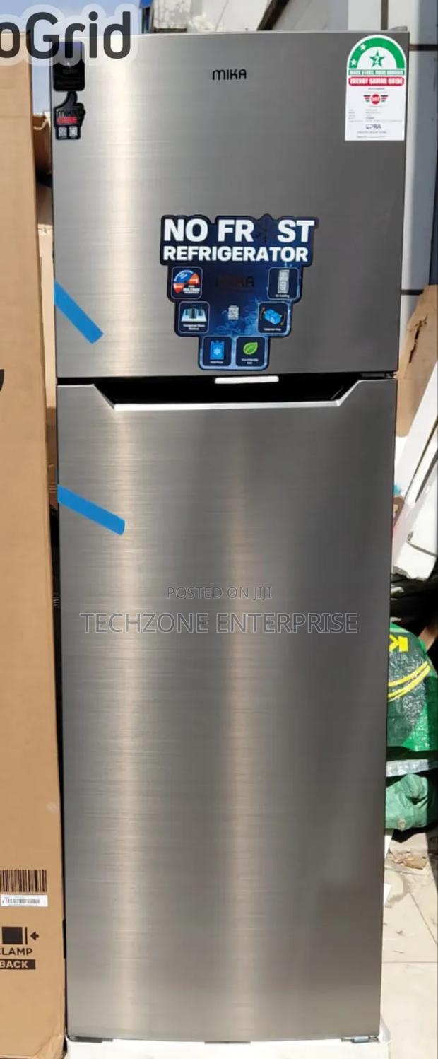 Mika Mrnf247xlb Fridge, 247l, 2 Door Top, No Frost
