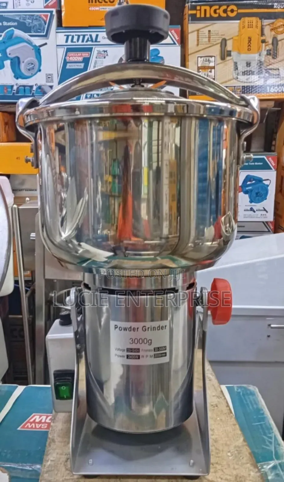 Electric Powder Grinder 3000g