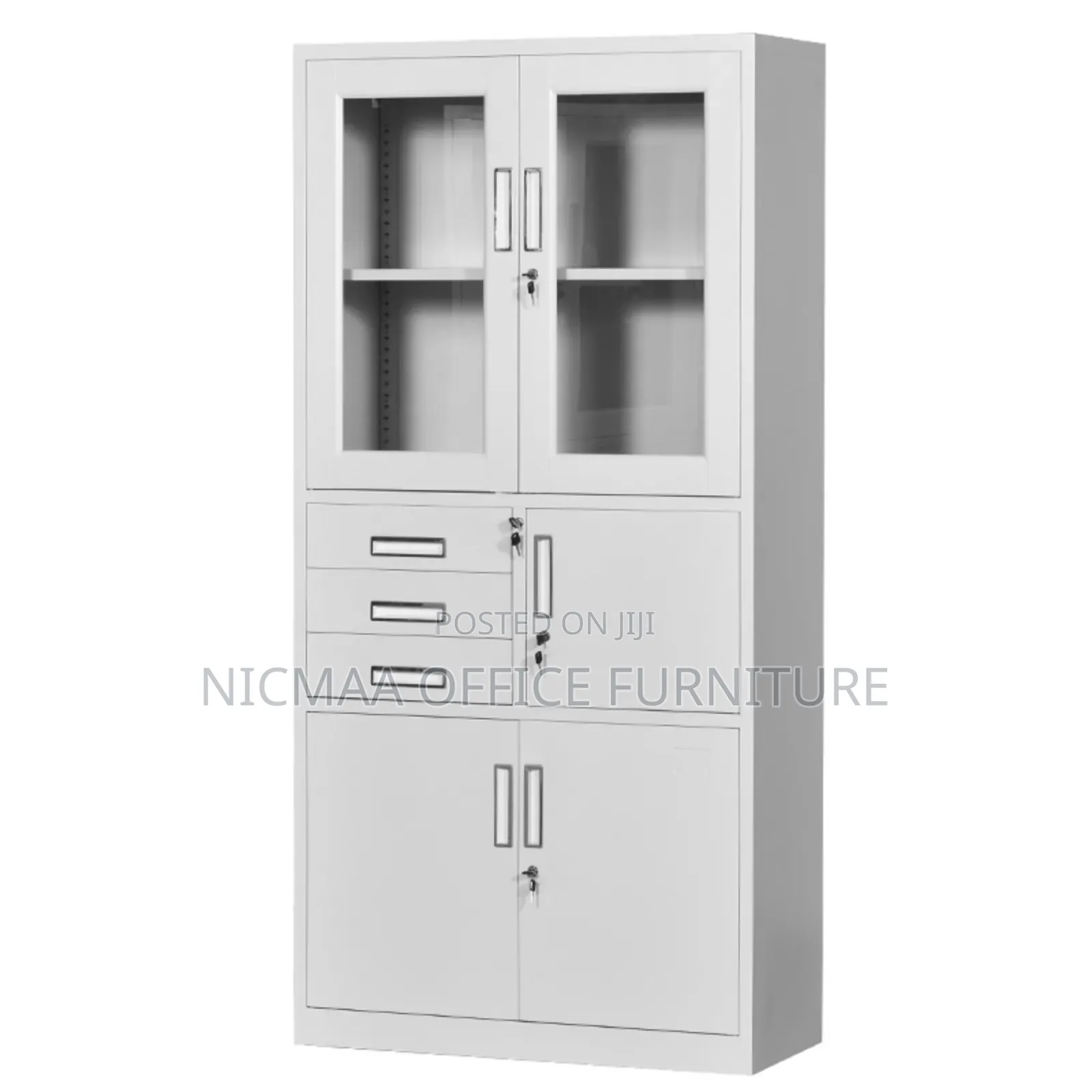 File Cabinet: Secure Steel Office Storage With Safe