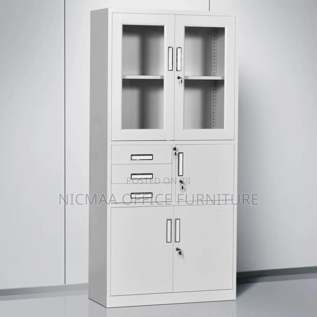 File Cabinet: Secure Steel Office Storage With Safe - thumbnail 3