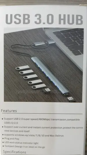 Usb Type C _7 Port Hub