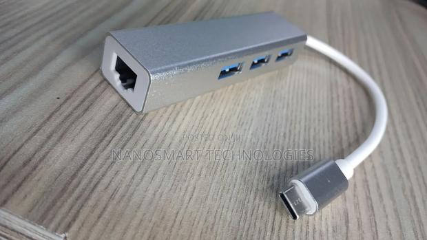 Usb Type C to Lan + Usb a Type Adapter