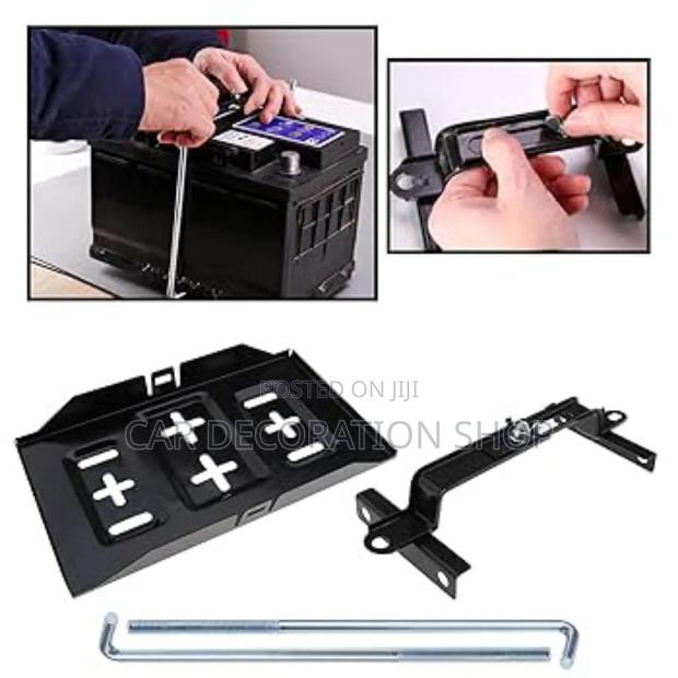 27cm Adjustable Battery Tray +Hold Down Clamp - main view