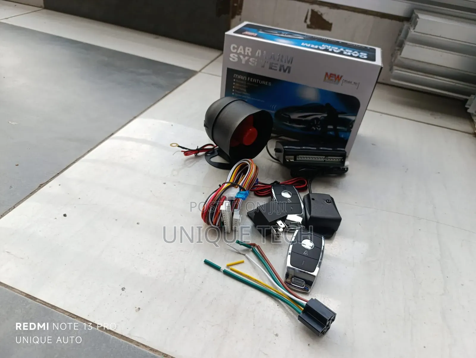Car Alarm System Without Cut Out