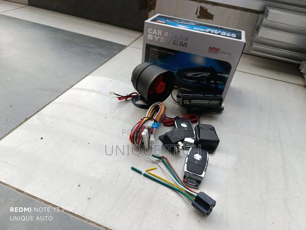 Car Alarm System Without Cut Out