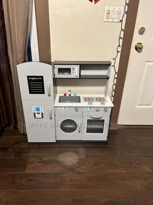 Wooden Pretend Kitchen Set - thumbnail 2