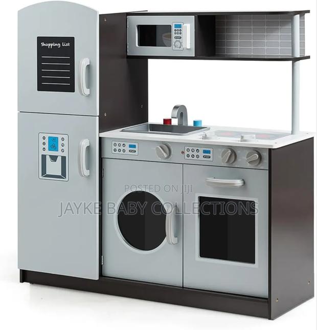 Wooden Pretend Kitchen Set - thumbnail 3