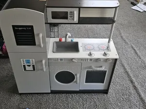 Wooden Pretend Kitchen Set