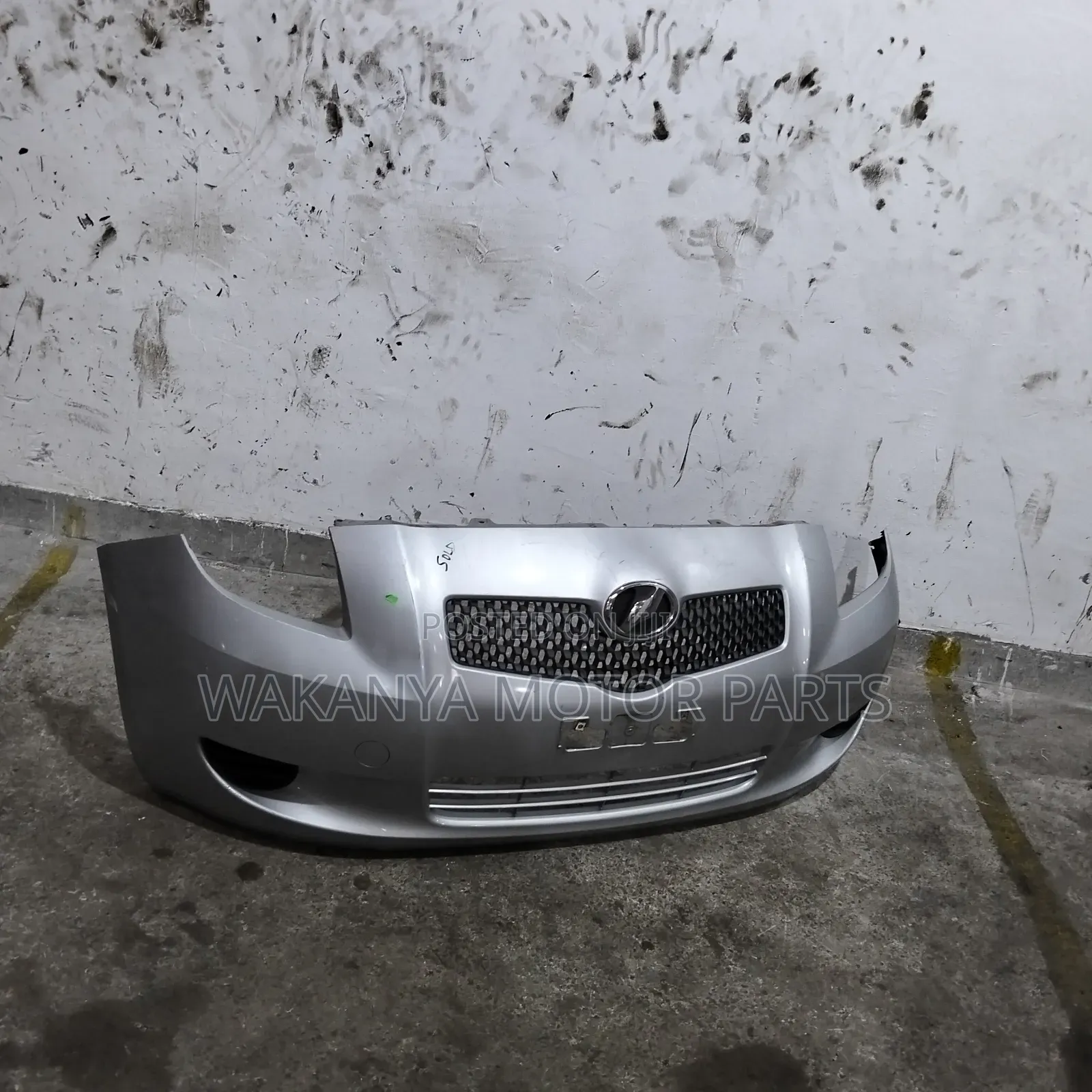 Toyota Vitz Model 2005/2006 Front Bumper With Fog Covers