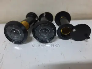Door Viewer.Black 16 Mm One Way Spy/Peep/Peek Hole