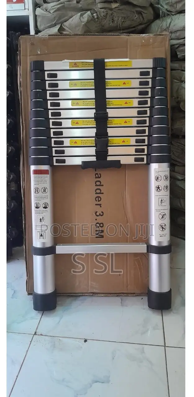 Aluminium Telescopic Ladder 3.8m Price in Kenya