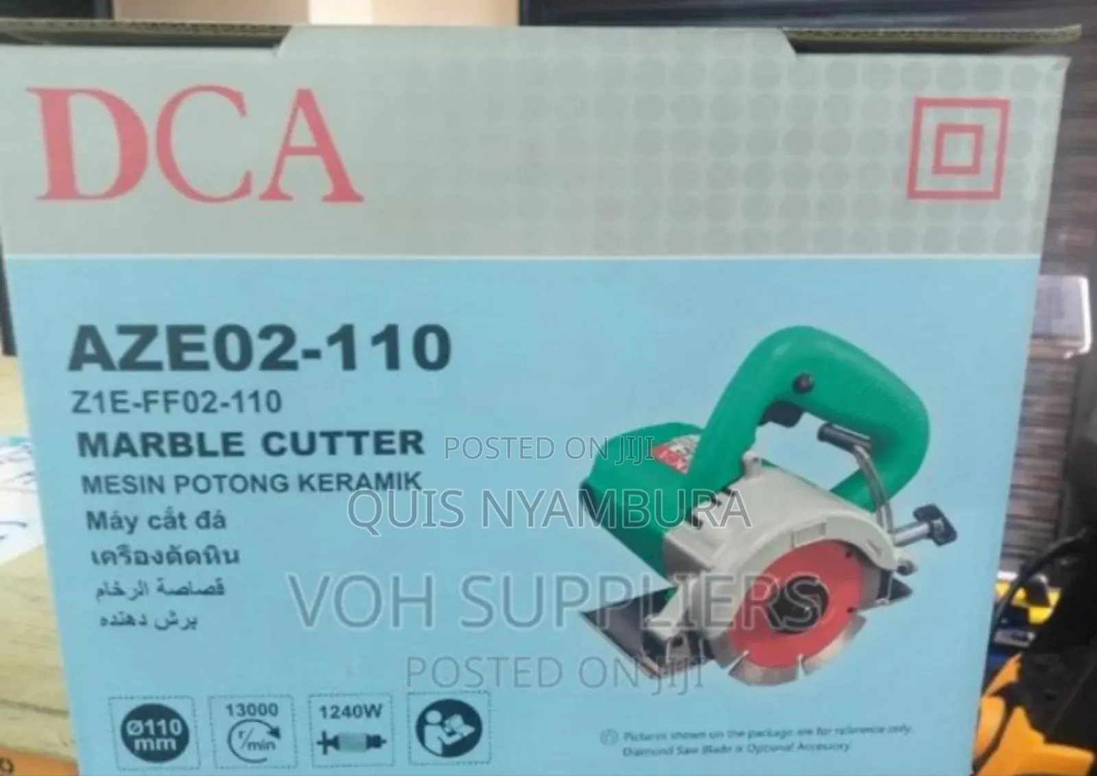 Dca Marble Cutter/ Electric Tile Cutter Machine