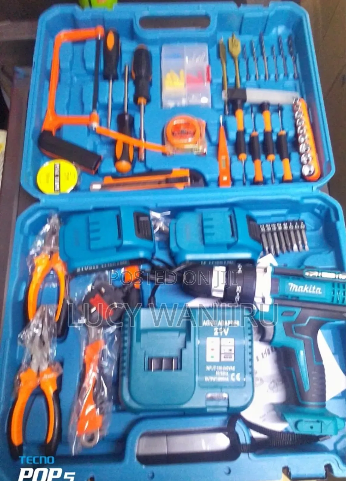 Modern Makita Drill Set Rechargeable) Cordless Drill Set