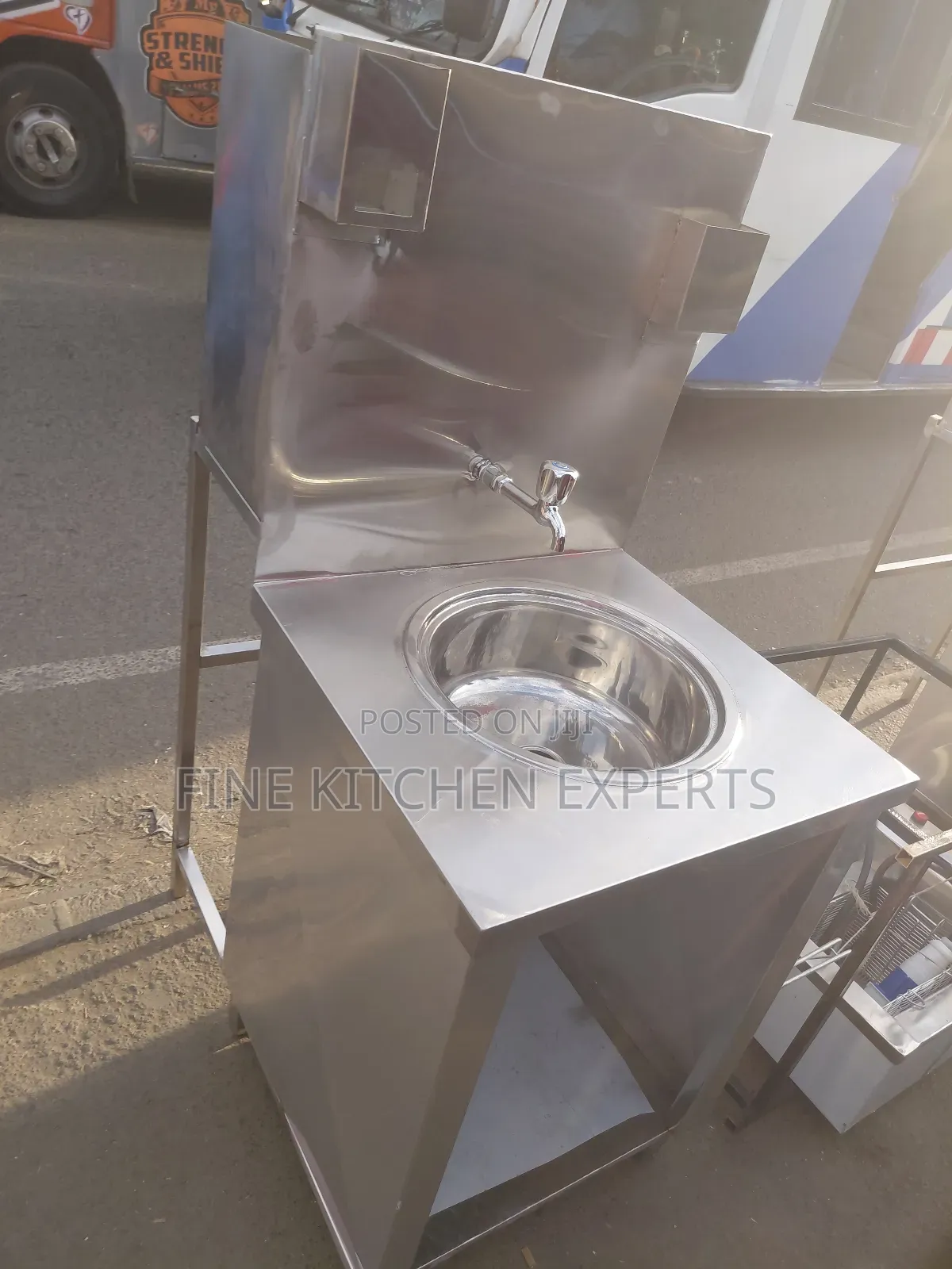 Single Hand Wash Sink