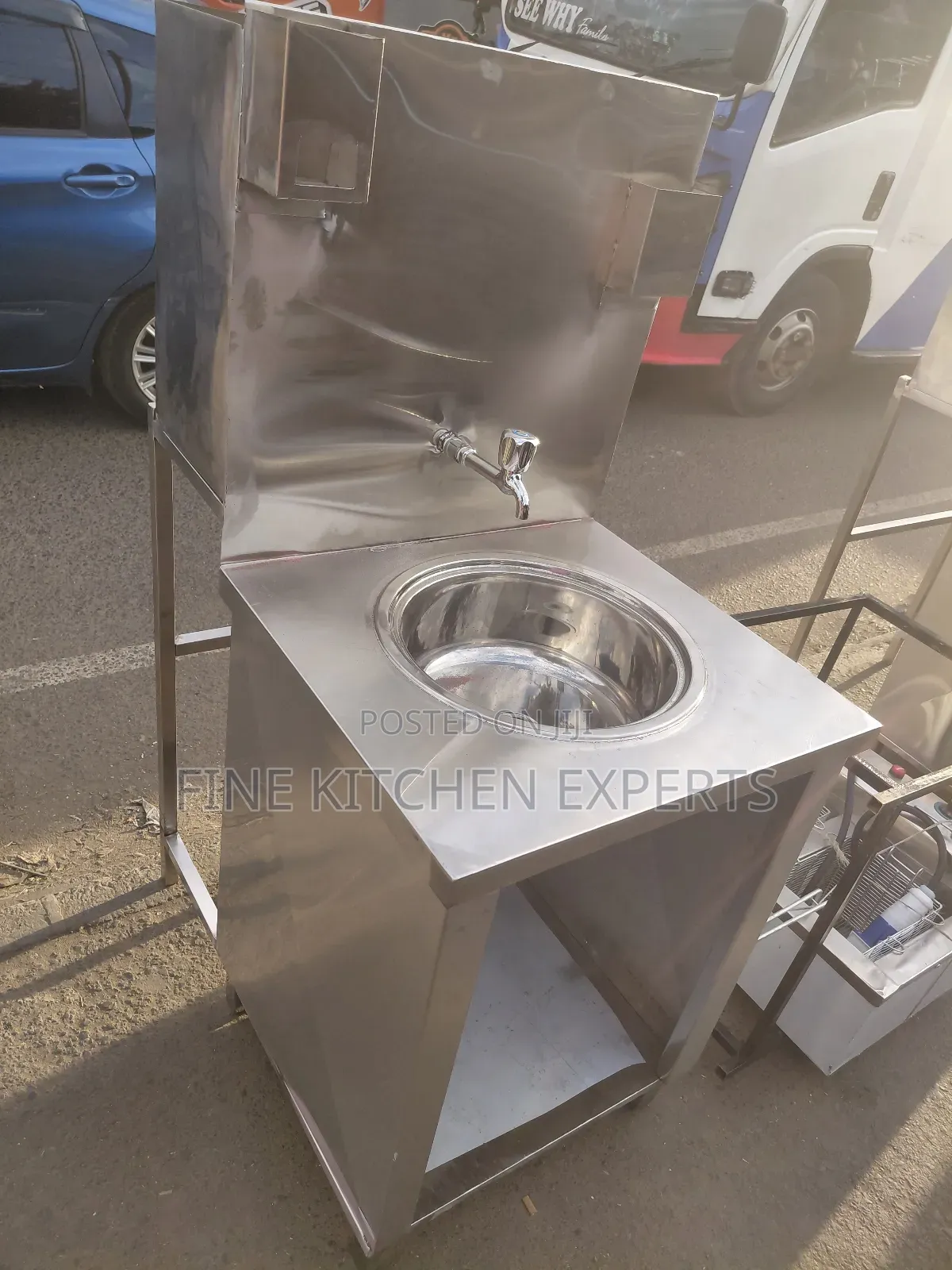 Single Hand Wash Sink