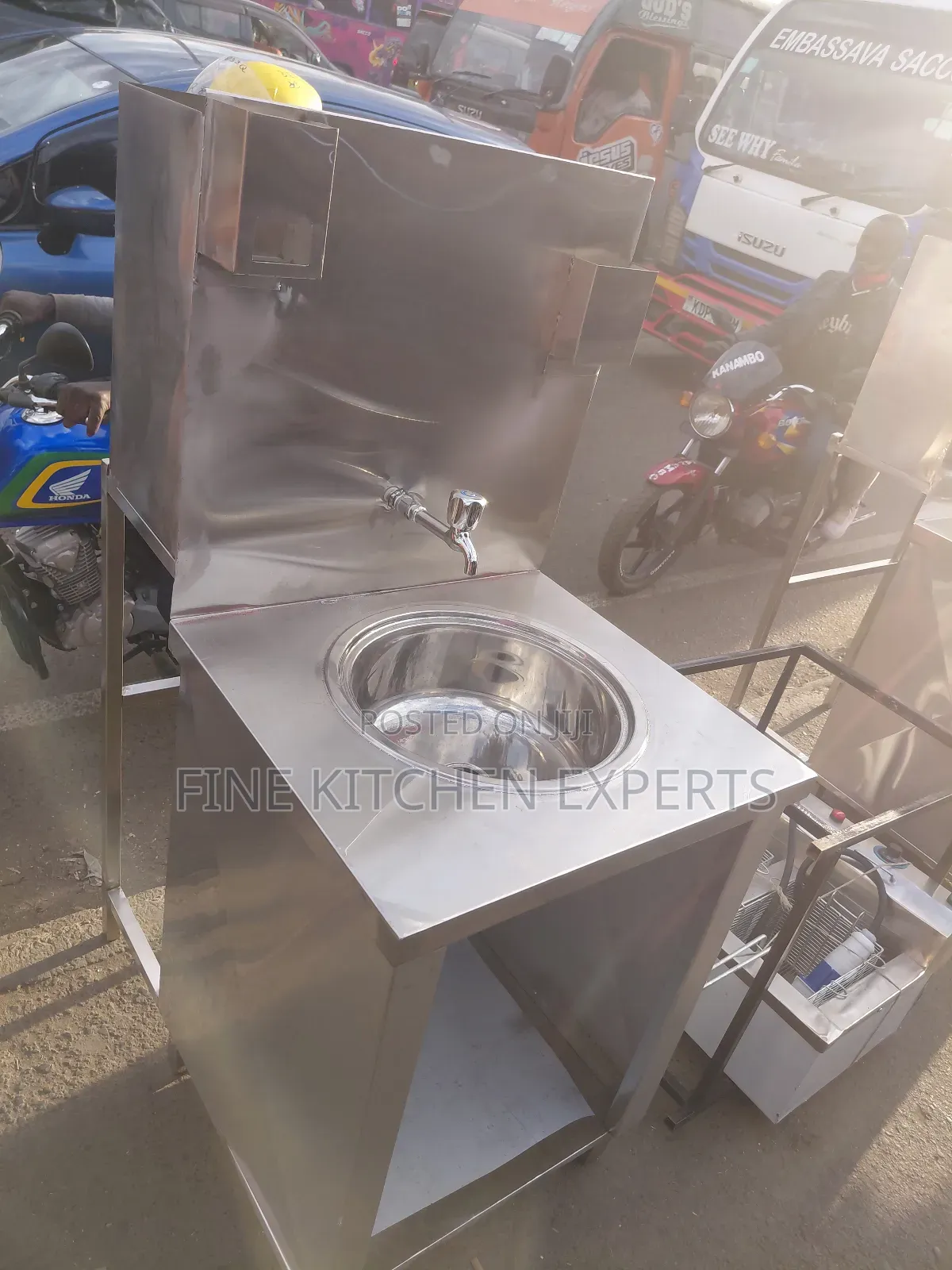 Single Hand Wash Sink