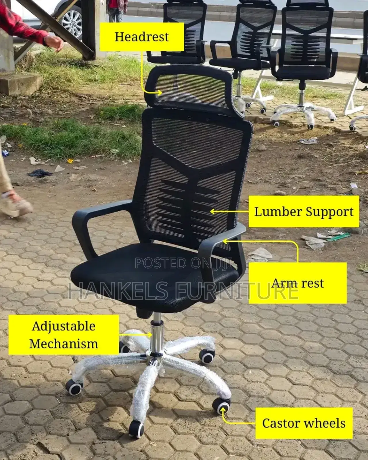 Lumbar Spine Support Chair