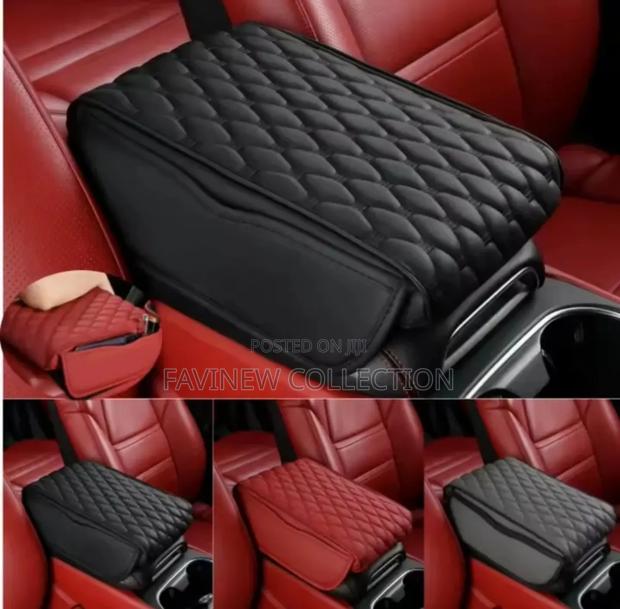 Universal Car Armrest Pad With Side Storage