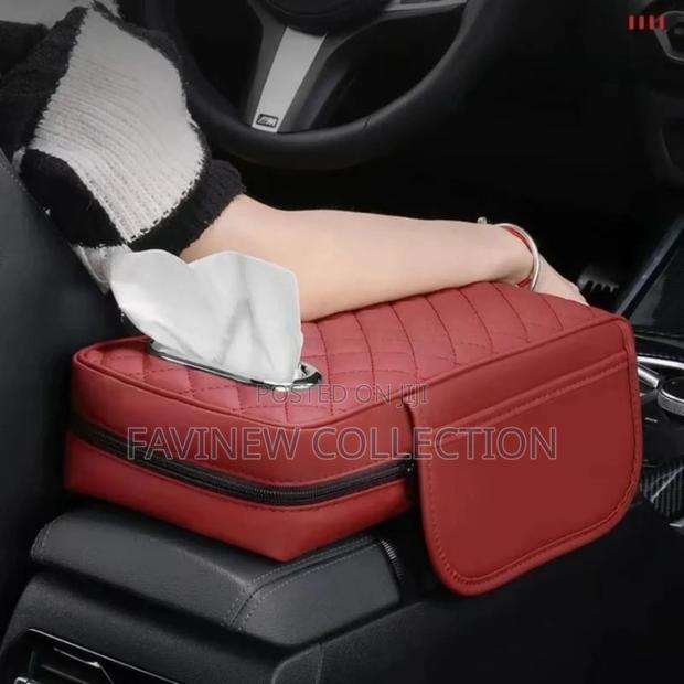Car Armrest With Tissue Storage - thumbnail 4