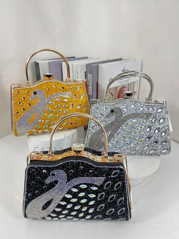 Rhinestone Clutch Bag - thumbnail 2