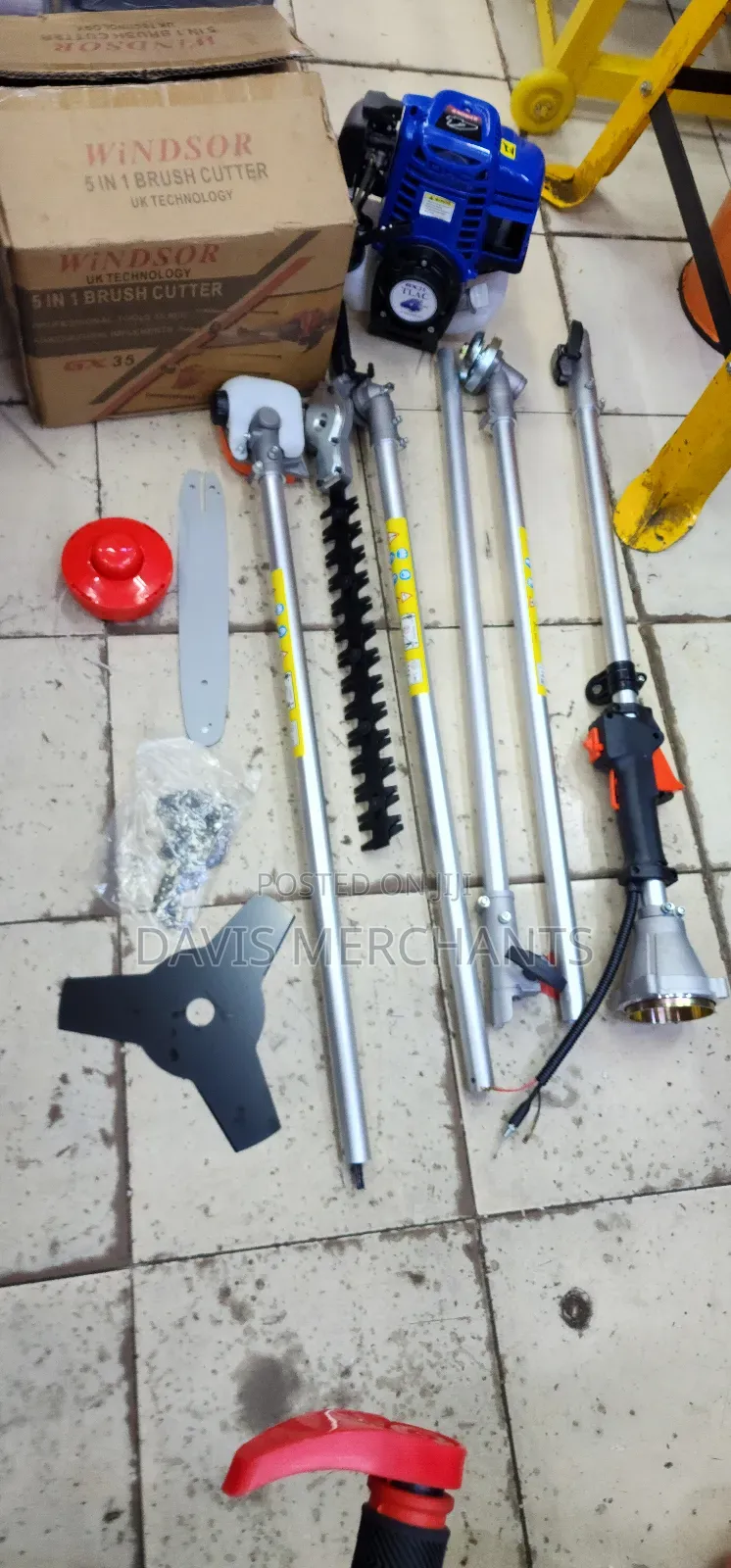 Brush Cutter Machine With Chain Saw
