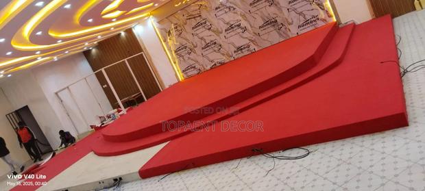 Delta Red Sound Proof Wall to Wall Alter Coverage Carpet - main view
