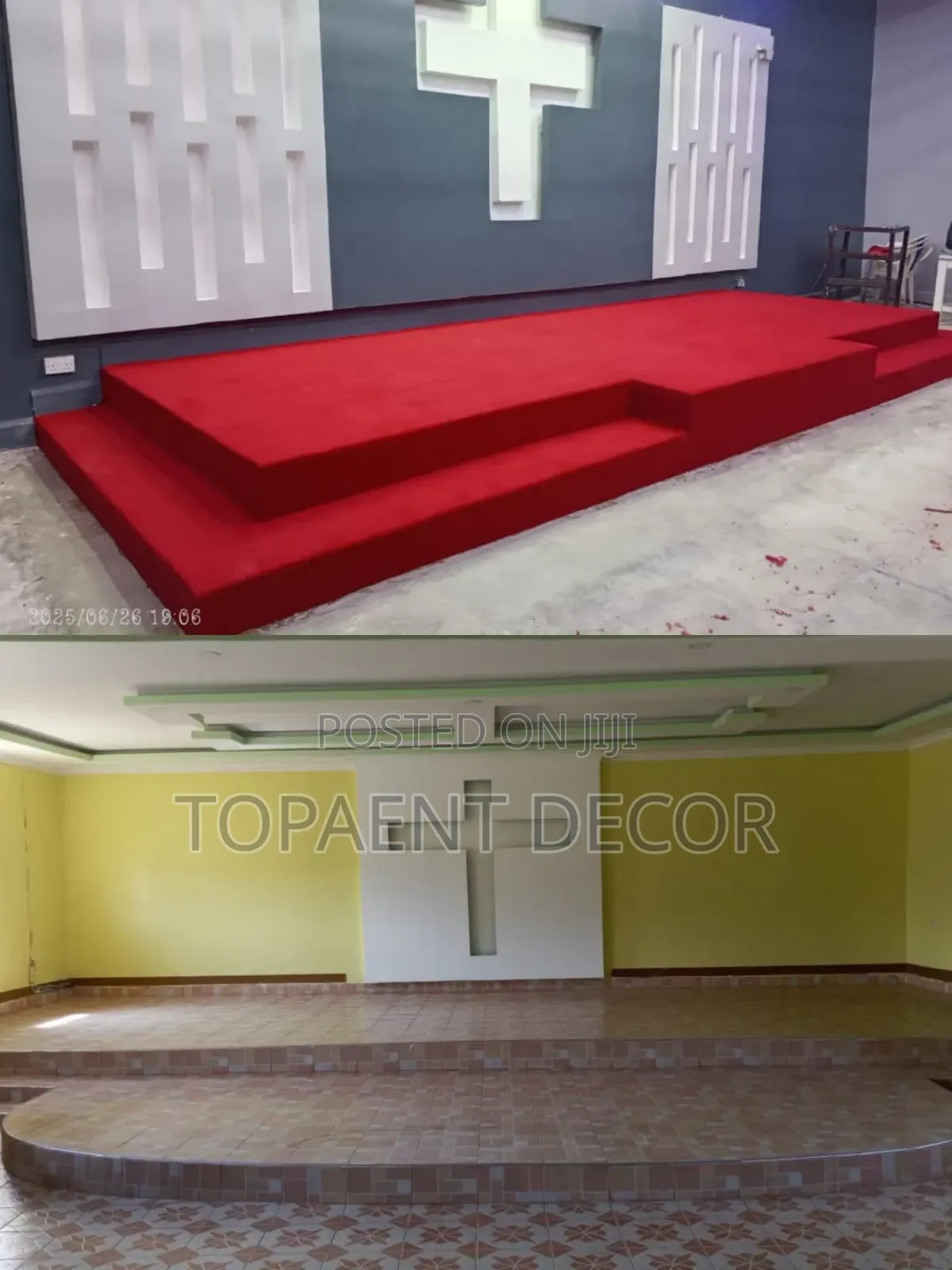 All Season Custom Fit Delta Wall to Wall Church Carpets