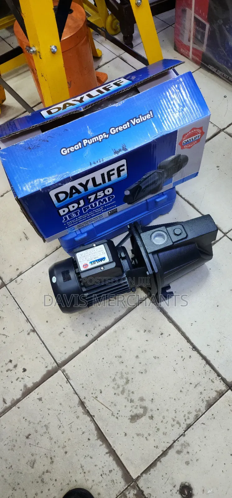 Dayliff Centrifugal Jet Pump With 1hp