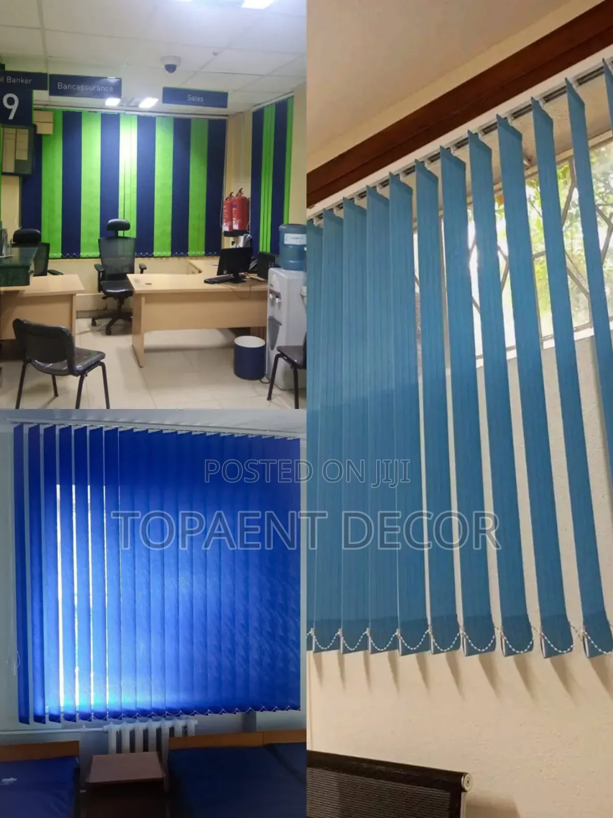 Sunlight Protection and Office Beautification Vertical Blind